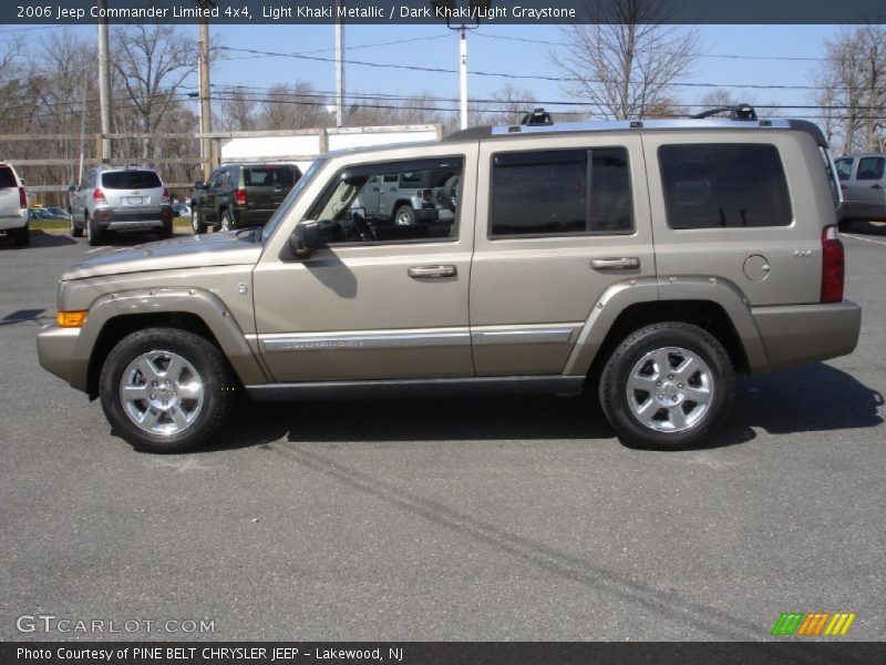 Light Khaki Metallic / Dark Khaki/Light Graystone 2006 Jeep Commander Limited 4x4