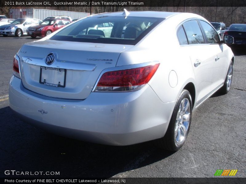 Quicksilver Metallic / Dark Titanium/Light Titanium 2011 Buick LaCrosse CXL