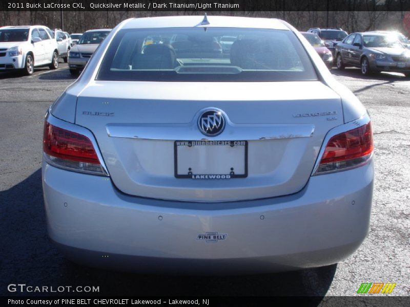 Quicksilver Metallic / Dark Titanium/Light Titanium 2011 Buick LaCrosse CXL