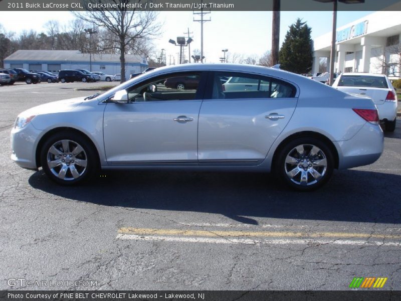 Quicksilver Metallic / Dark Titanium/Light Titanium 2011 Buick LaCrosse CXL