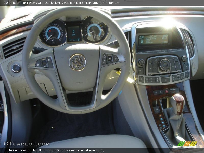 Quicksilver Metallic / Dark Titanium/Light Titanium 2011 Buick LaCrosse CXL