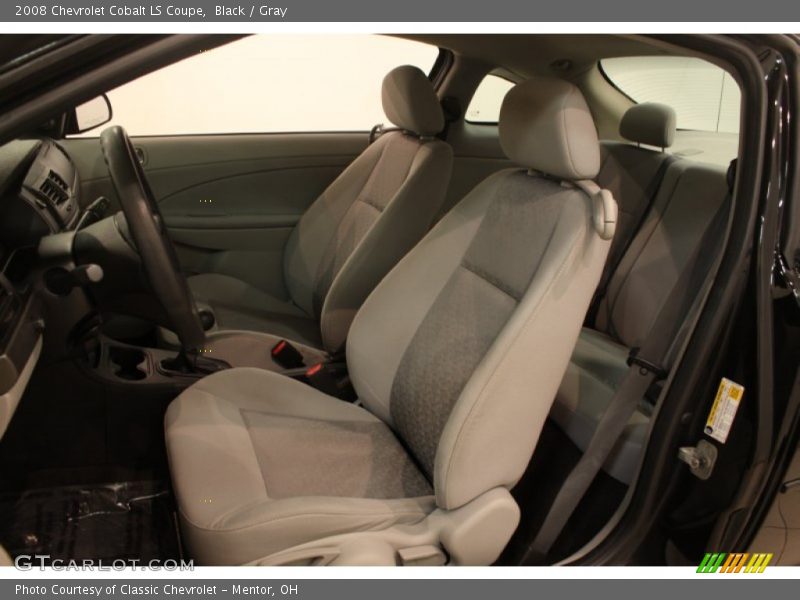 Front Seat of 2008 Cobalt LS Coupe