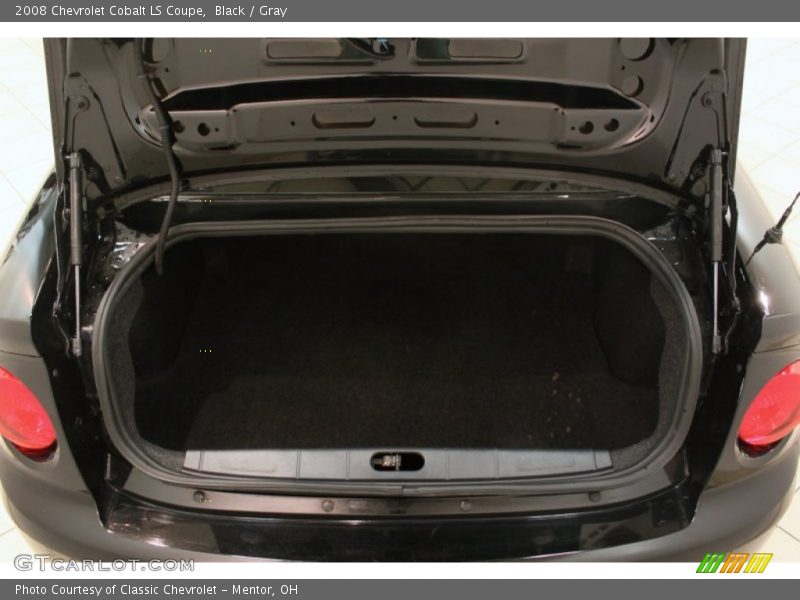Black / Gray 2008 Chevrolet Cobalt LS Coupe