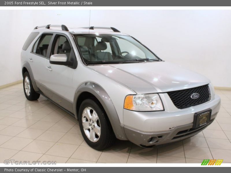 Silver Frost Metallic / Shale 2005 Ford Freestyle SEL