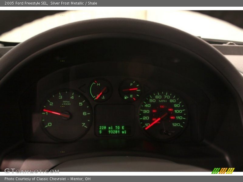  2005 Freestyle SEL SEL Gauges