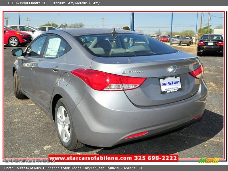Titanium Gray Metallic / Gray 2013 Hyundai Elantra GLS