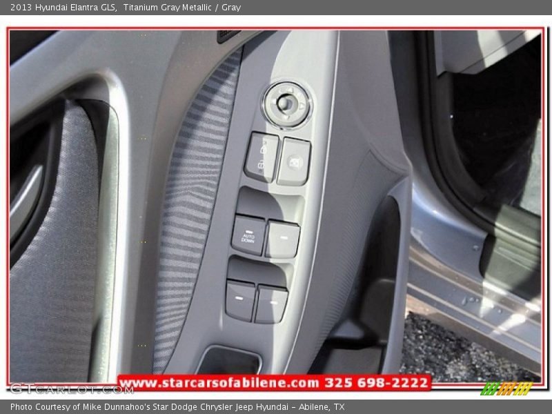 Titanium Gray Metallic / Gray 2013 Hyundai Elantra GLS