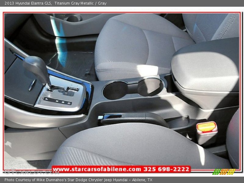 Titanium Gray Metallic / Gray 2013 Hyundai Elantra GLS