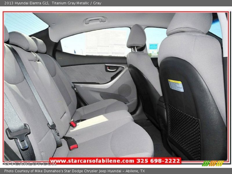 Titanium Gray Metallic / Gray 2013 Hyundai Elantra GLS