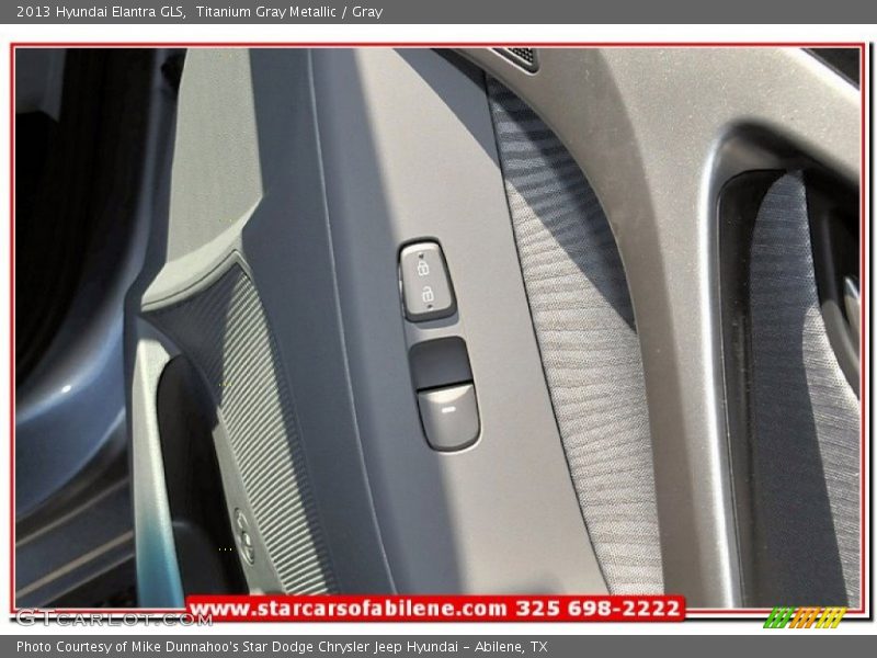 Titanium Gray Metallic / Gray 2013 Hyundai Elantra GLS