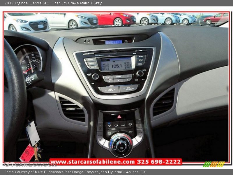 Titanium Gray Metallic / Gray 2013 Hyundai Elantra GLS