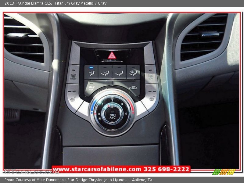 Titanium Gray Metallic / Gray 2013 Hyundai Elantra GLS