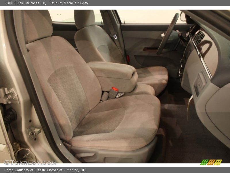 Front Seat of 2006 LaCrosse CX