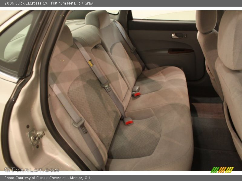 Rear Seat of 2006 LaCrosse CX