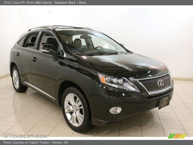 Stargazer Black / Black 2012 Lexus RX 450h AWD Hybrid