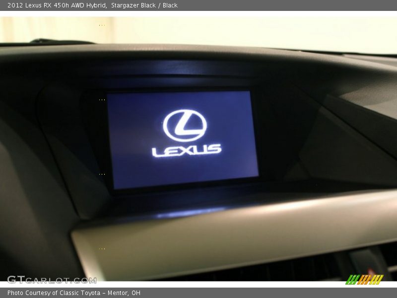 Stargazer Black / Black 2012 Lexus RX 450h AWD Hybrid