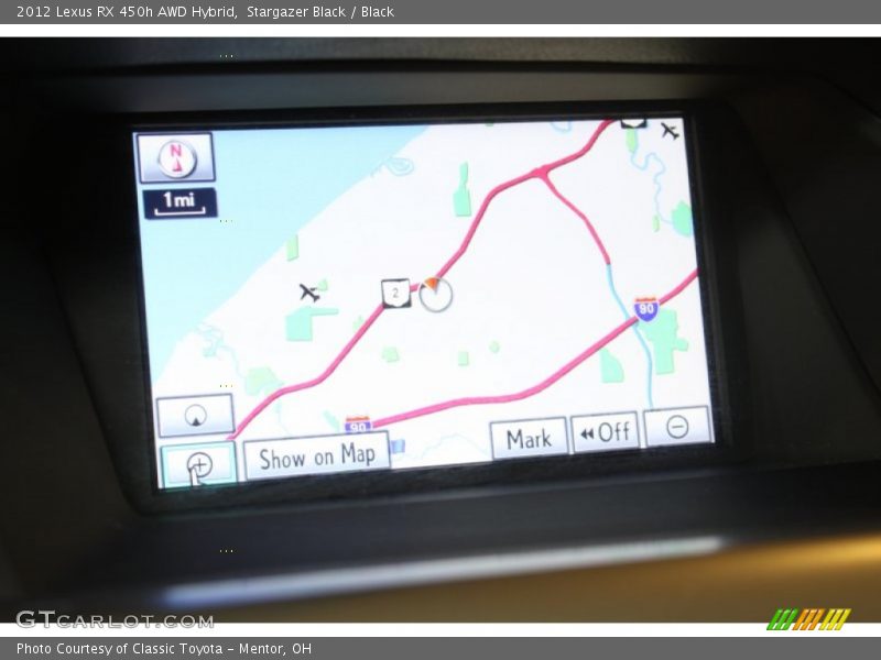 Stargazer Black / Black 2012 Lexus RX 450h AWD Hybrid