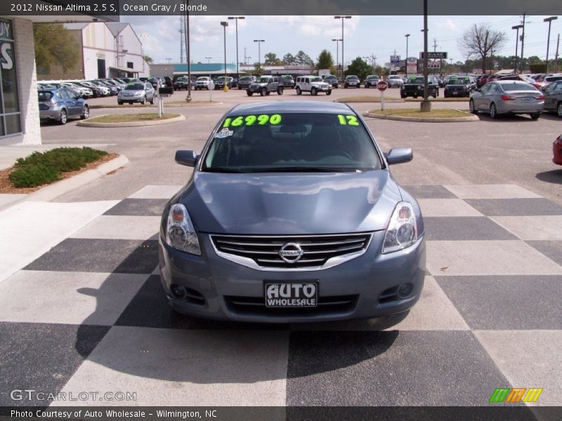 Ocean Gray / Blonde 2012 Nissan Altima 2.5 S