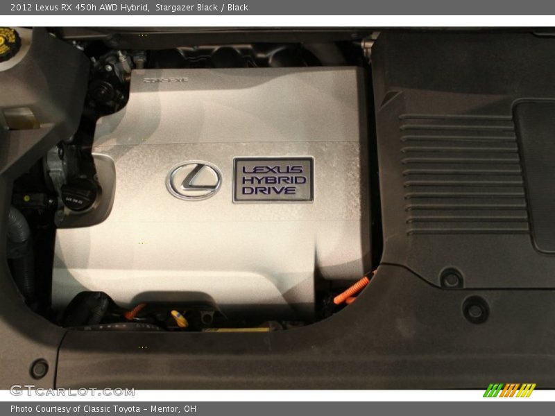 Stargazer Black / Black 2012 Lexus RX 450h AWD Hybrid