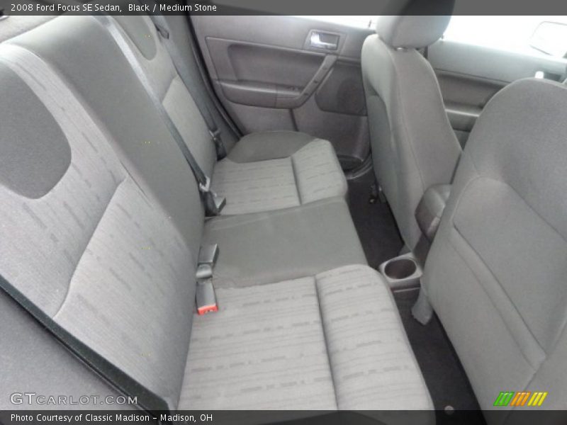 Black / Medium Stone 2008 Ford Focus SE Sedan