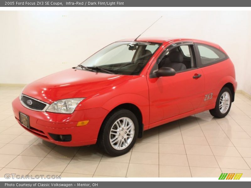 Infra-Red / Dark Flint/Light Flint 2005 Ford Focus ZX3 SE Coupe