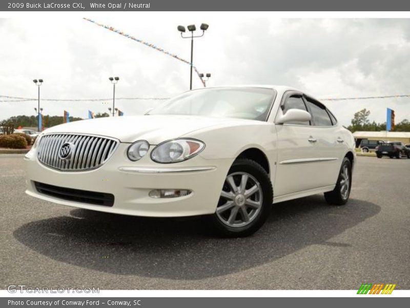 White Opal / Neutral 2009 Buick LaCrosse CXL