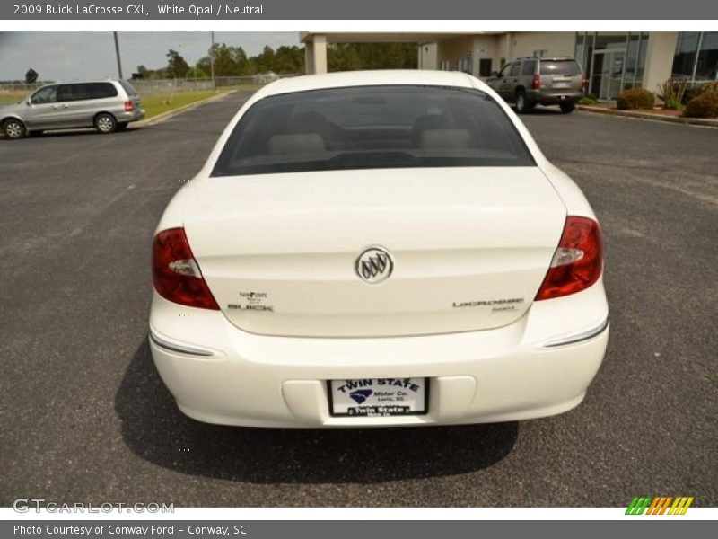 White Opal / Neutral 2009 Buick LaCrosse CXL