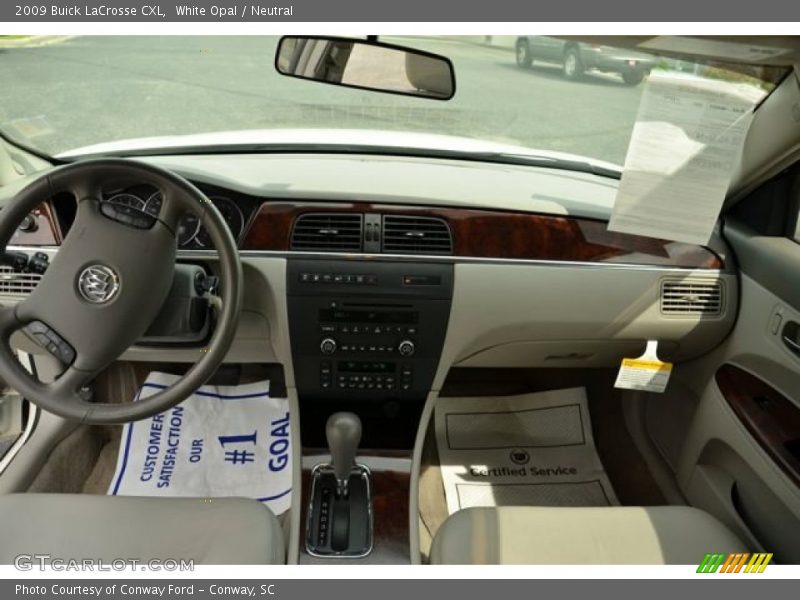 White Opal / Neutral 2009 Buick LaCrosse CXL