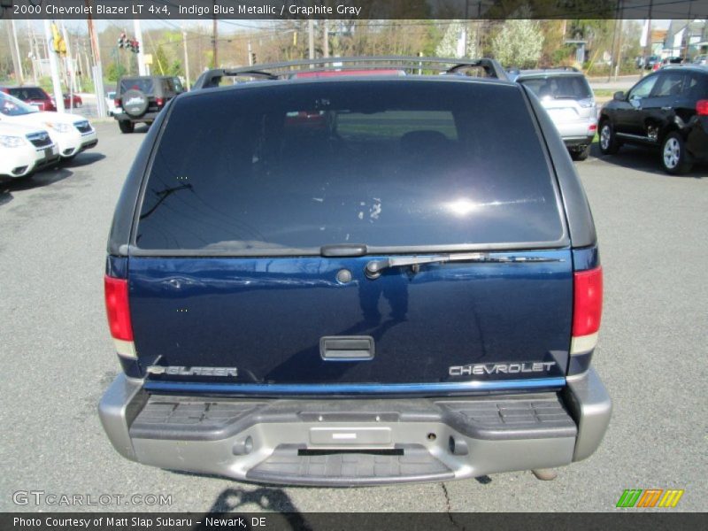 Indigo Blue Metallic / Graphite Gray 2000 Chevrolet Blazer LT 4x4