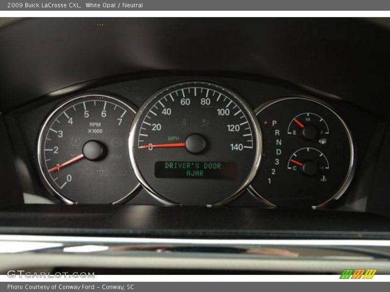  2009 LaCrosse CXL CXL Gauges