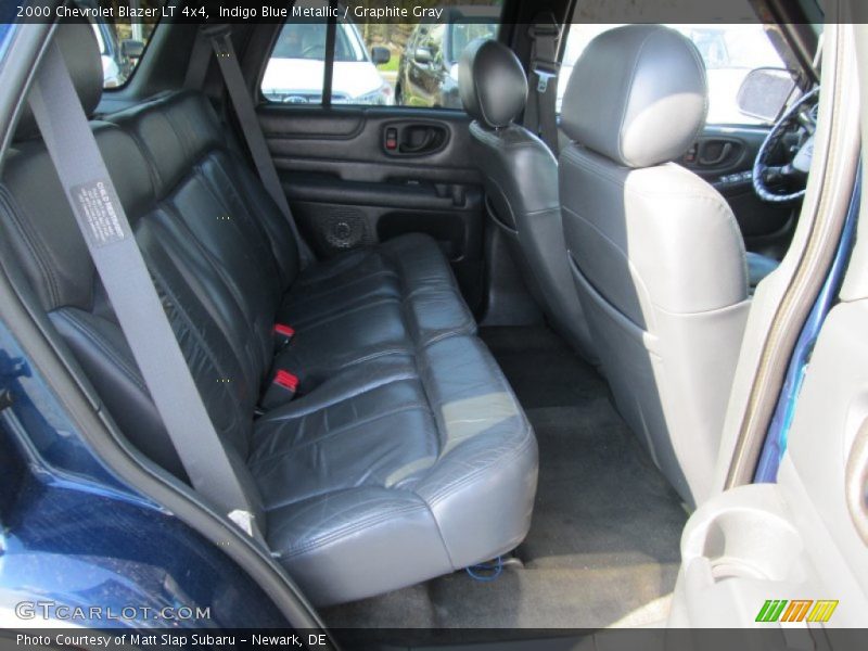 Indigo Blue Metallic / Graphite Gray 2000 Chevrolet Blazer LT 4x4