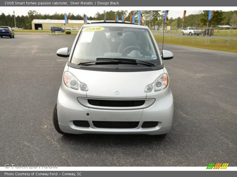 Silver Metallic / Design Black 2008 Smart fortwo passion cabriolet
