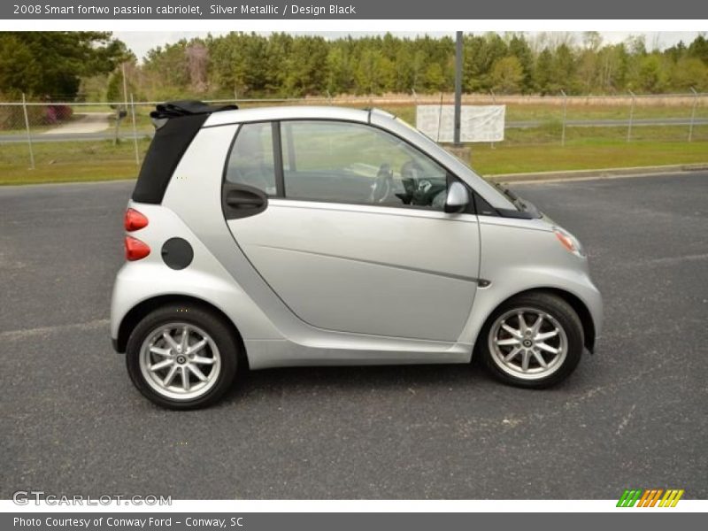  2008 fortwo passion cabriolet Silver Metallic