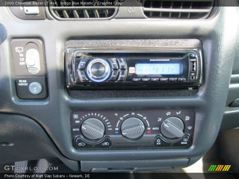 Indigo Blue Metallic / Graphite Gray 2000 Chevrolet Blazer LT 4x4