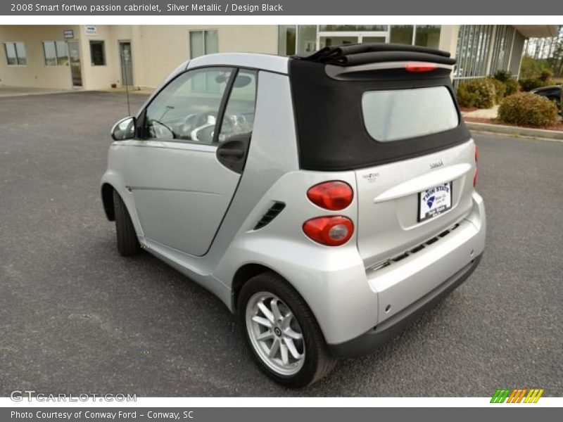 Silver Metallic / Design Black 2008 Smart fortwo passion cabriolet