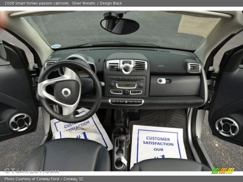 Silver Metallic / Design Black 2008 Smart fortwo passion cabriolet