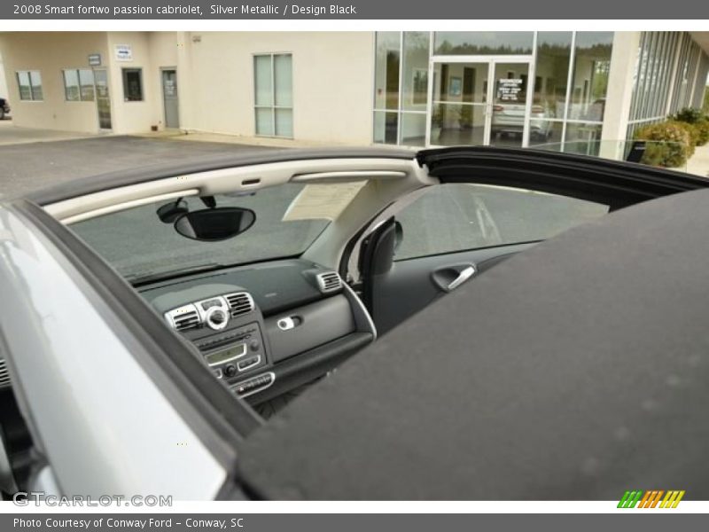 Sunroof of 2008 fortwo passion cabriolet