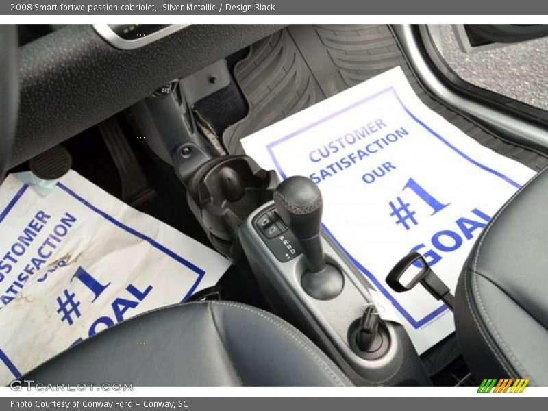 Silver Metallic / Design Black 2008 Smart fortwo passion cabriolet