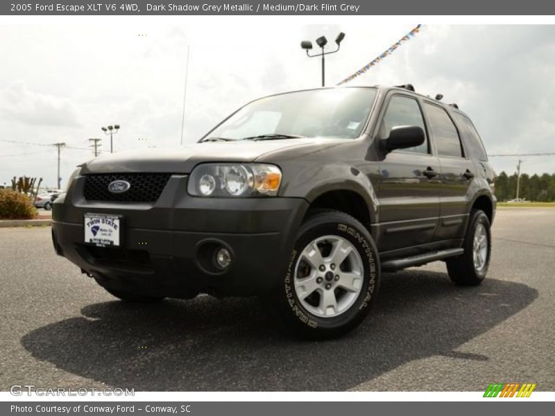 Dark Shadow Grey Metallic / Medium/Dark Flint Grey 2005 Ford Escape XLT V6 4WD