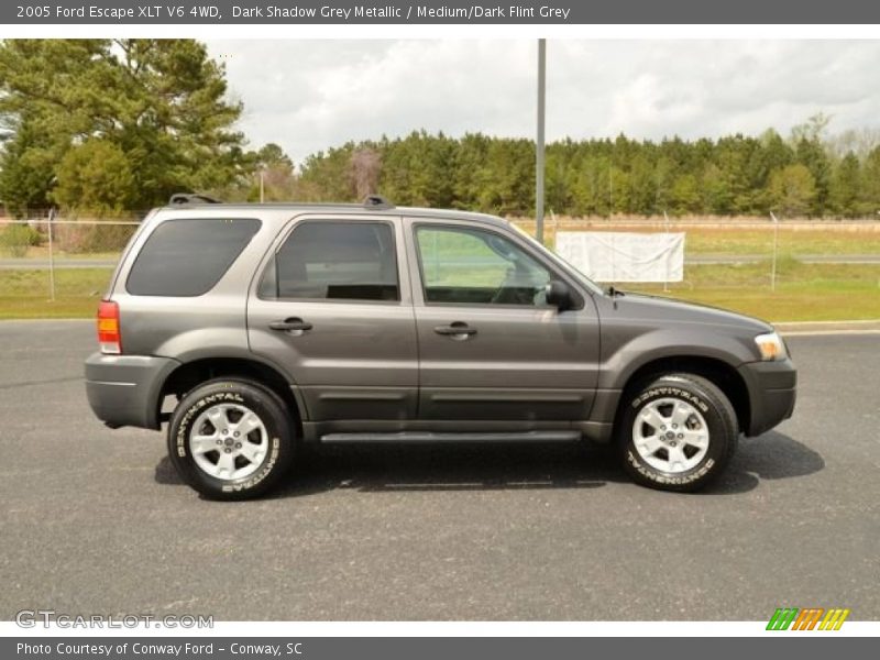 Dark Shadow Grey Metallic / Medium/Dark Flint Grey 2005 Ford Escape XLT V6 4WD