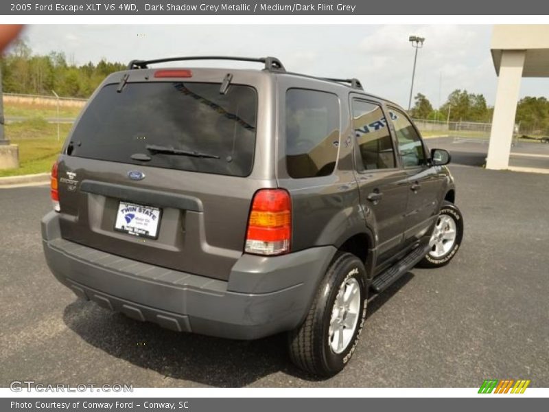 Dark Shadow Grey Metallic / Medium/Dark Flint Grey 2005 Ford Escape XLT V6 4WD