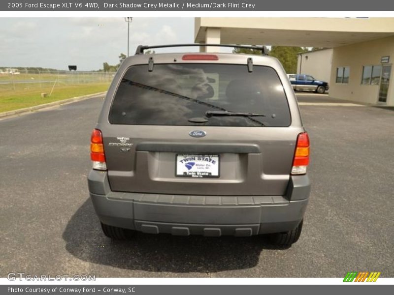Dark Shadow Grey Metallic / Medium/Dark Flint Grey 2005 Ford Escape XLT V6 4WD
