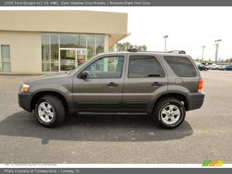 Dark Shadow Grey Metallic / Medium/Dark Flint Grey 2005 Ford Escape XLT V6 4WD