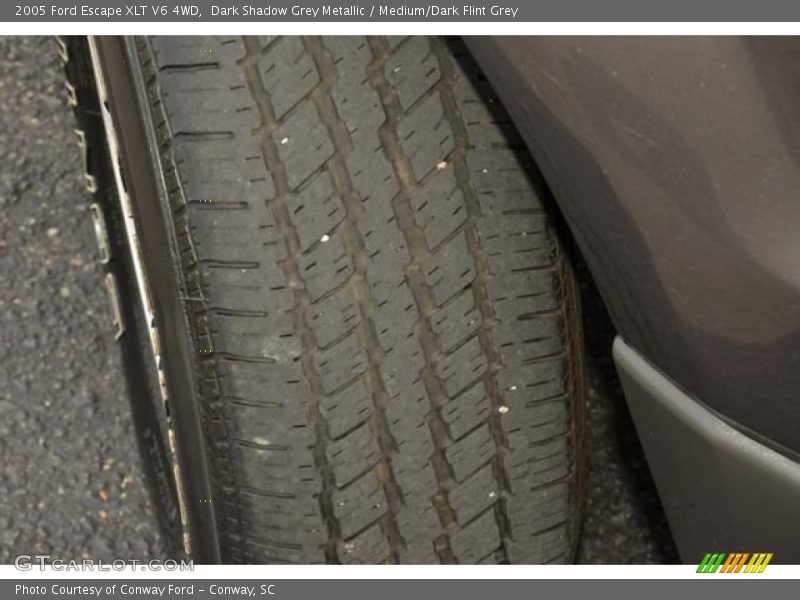 Dark Shadow Grey Metallic / Medium/Dark Flint Grey 2005 Ford Escape XLT V6 4WD