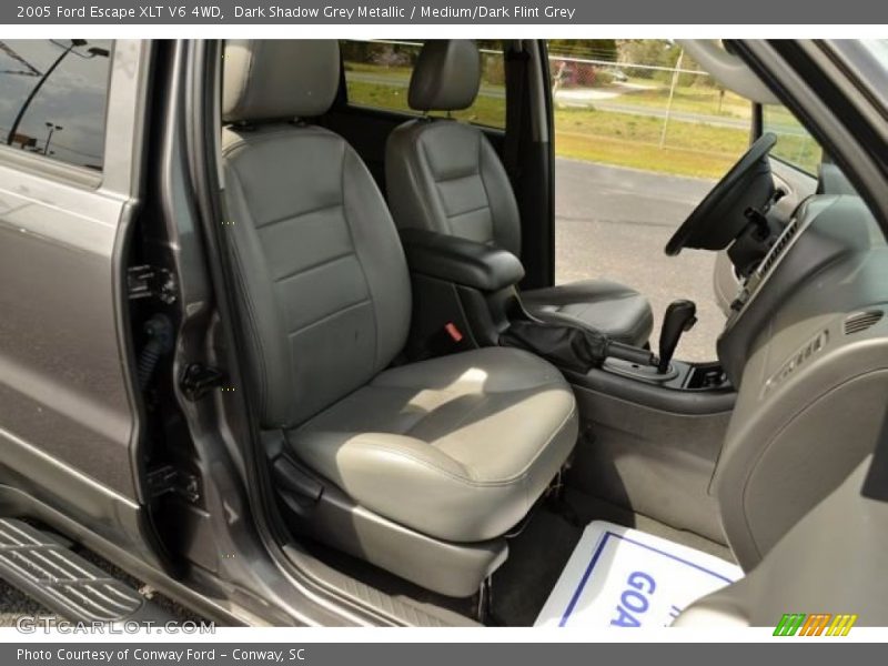 Dark Shadow Grey Metallic / Medium/Dark Flint Grey 2005 Ford Escape XLT V6 4WD