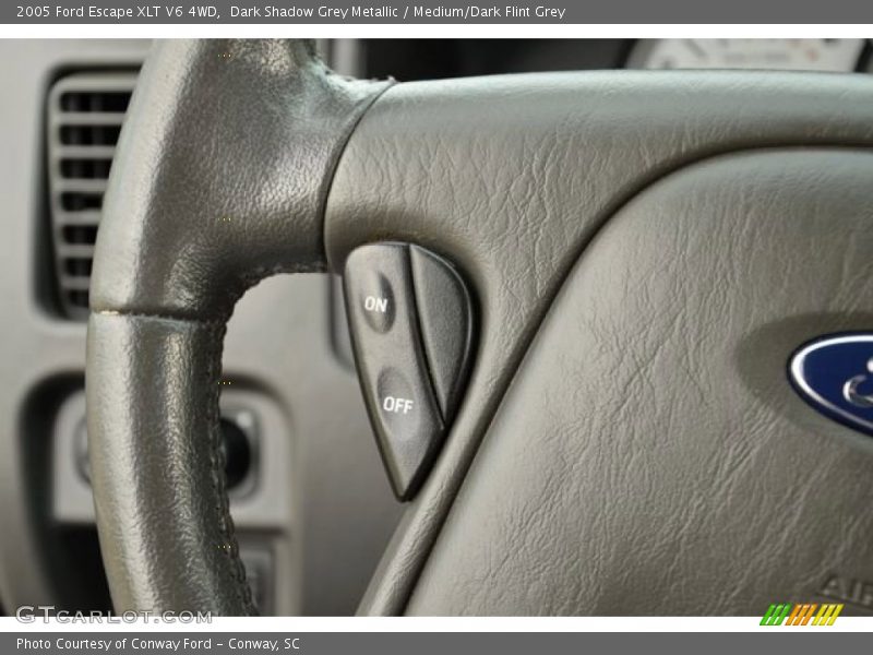 Dark Shadow Grey Metallic / Medium/Dark Flint Grey 2005 Ford Escape XLT V6 4WD