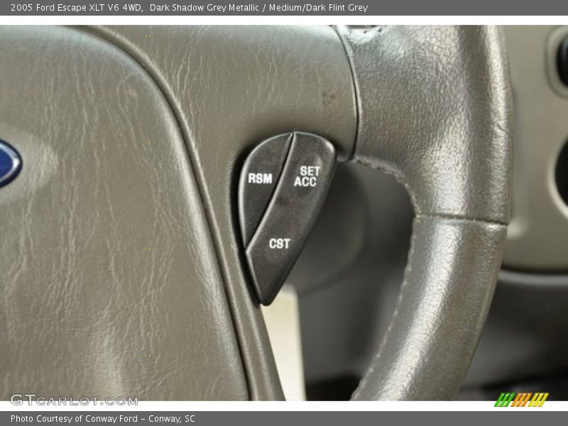 Dark Shadow Grey Metallic / Medium/Dark Flint Grey 2005 Ford Escape XLT V6 4WD