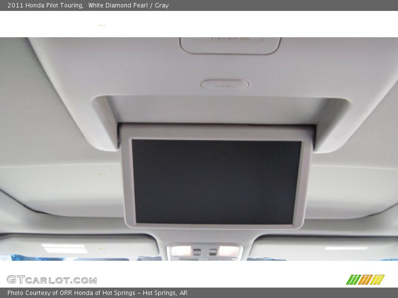 White Diamond Pearl / Gray 2011 Honda Pilot Touring