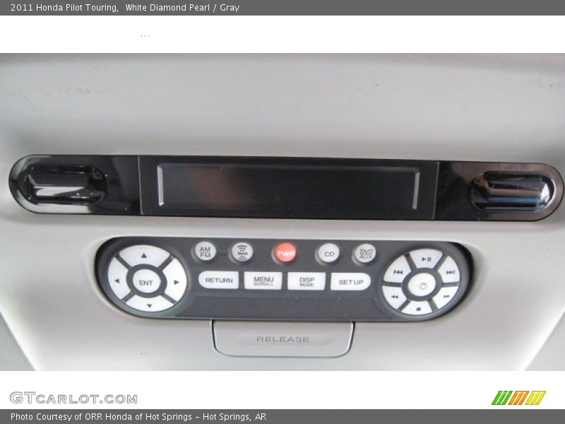 White Diamond Pearl / Gray 2011 Honda Pilot Touring