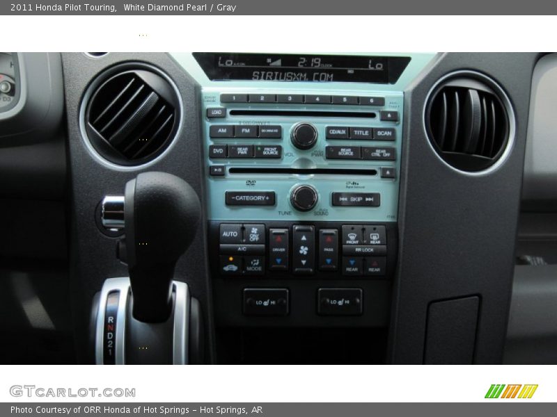 White Diamond Pearl / Gray 2011 Honda Pilot Touring